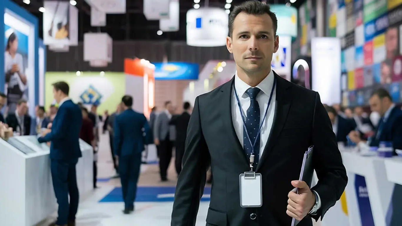 Trade show representation booth